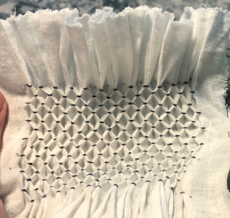 Source-page preview for Was it honeycomb smocking?